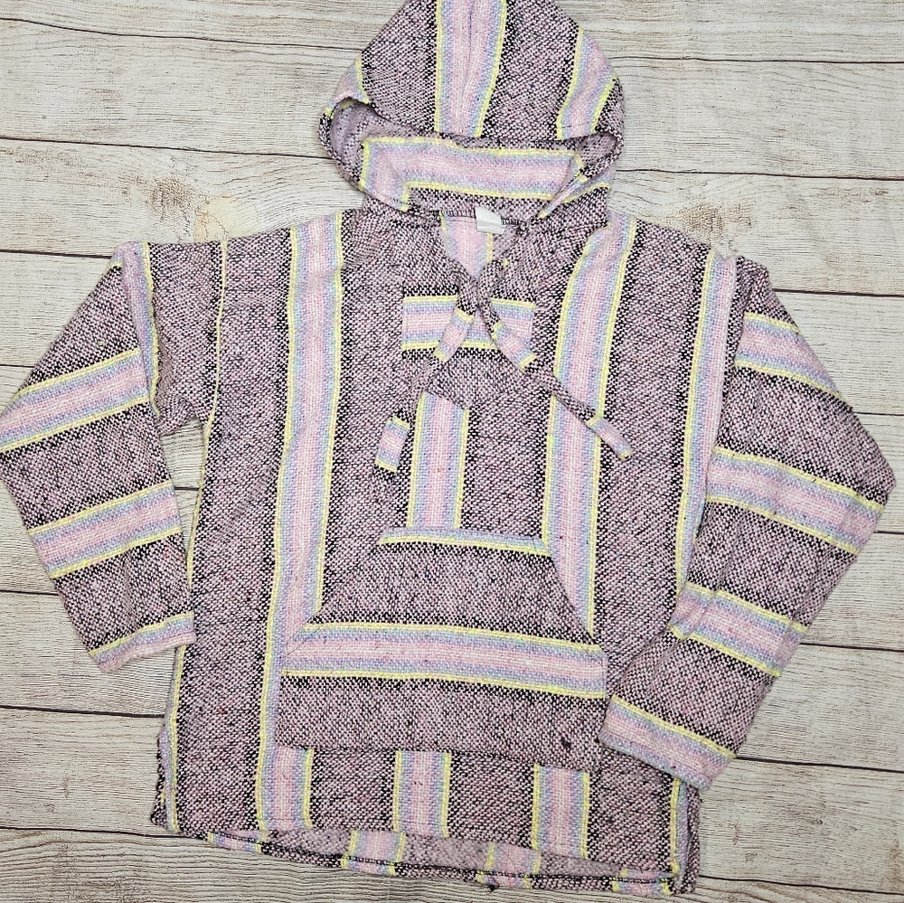 Molina Baja Mexican Drug Rug shrug hoodie